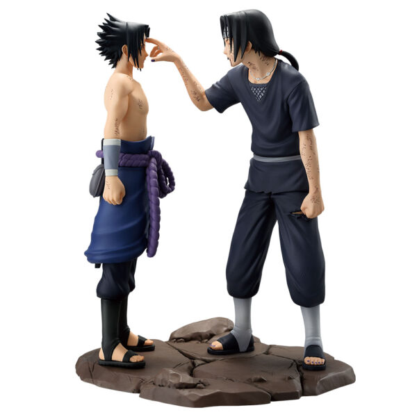 Last One Sasuke Uchiha & Itachi Uchiha - Naruto Shippuden Red Eyes Reflecting The Heart