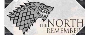 Poster cristal The North Remember Juego de Tronos