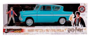 Blister figura Harry + coche Ford Anglia Harry Potter