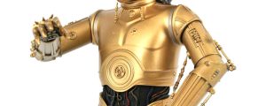 Busto C-3PO and Babu Frik Star Wars Episode IX 15cm
