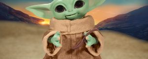 Figura Animatronic Baby Yoda The Child Mandalorian Star Wars
