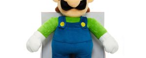 Peluche Jumbo Luigi Super Mario Nintendo 50cm