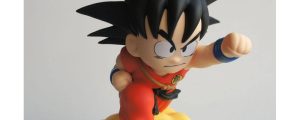 Figura hucha Son Goku Nube Kinton Dragon Ball 15cm