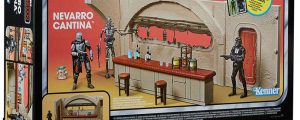 Escenario Nevarro Cantina + figura Imperial Death Trooper Mandalorian Star Wars