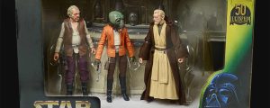 Set figuras The Power Of The Force Cantina Showdown Black Series Star Wars 15cm