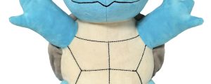 Mochila Peluche Squirtle Pokemon 36cm