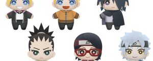 Expositor 9 Peluches Tomonui Naruto Next Generations Boruto 12cm