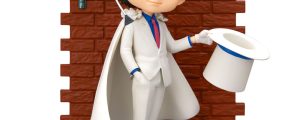 Figura Kid the Phantom Thief Detective Conan Q posket premium 14cm