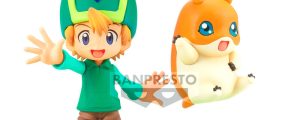 Figura Takeru & Patamon Adventure Archives Digimon Adventure 15cm