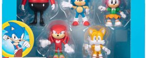 Blister 5 figuras Sonic The Hedgehog 6cm