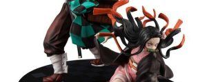 Figura Kamado brother and sister Precious G.E.M. series Demon Slayer Kimetsu no Yaiba 17cm