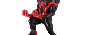 Cable Guy soporte sujecion figura Miles Morales Spiderman Marvel 21cm