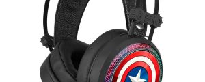 Auriculares gaming Capitan America Marvel