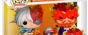 Blister 2 Figuras POP My Hero Academia Shoto Todoroki & Endeavor Exclusive