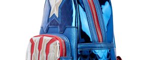 Mochila metallic Capitan America Marvel Loungefly 26cm