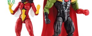 Figuras Skrull Queen & Super Skrull Beyond Earth Mightiest Los Vengadores Avengers Marvel 15cm