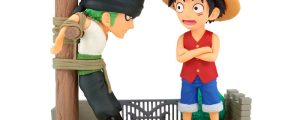Figura Monkey D Luffy & Roronoa Zoro Log Stories One Piece 7cm
