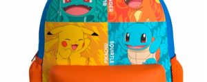 Mochila Starters Pokemon 40cm