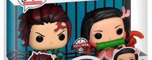 Blister 2 figuras POP Demon Slayer Kimetsu no Yaiba Tanjiro & Nezuko Exclusive