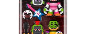 Blister 2 figuras Snaps! Five Night at Freddys Montgomery Gator and Glamrock Chica