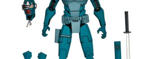 Figura ultimate Synja Patrol Bot The Last Ronin Teenage Mutant Las Tortugas Ninja 18cm