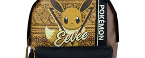 Mochila Eevee Pokemon adaptable 40cm