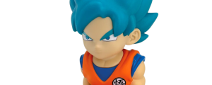 Figura hucha Son Goku Super Saiyan Blue Dragon Ball Super 15cm