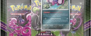 Blister cartas Fabula Sombria Escarlata y Pupura Pokemon español