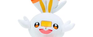 Peluche Scorbunny Pokemon 30cm