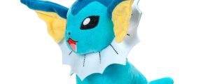 Peluche Vaporeon Pokemon 20cm