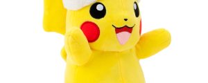 Peluche Pikachu Navidad Pokemon 20cm