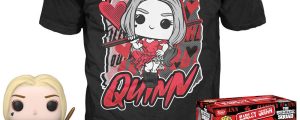 Set figura POP & Tee DC Comics Escuadron Suicida Harley Quinn