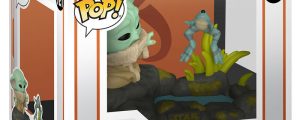 Figura POP Deluxe Star Wars The Mandalorian Grogu with Frog