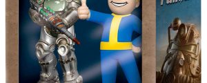 Set 2 figuras T-51 & Vault Boy Classic Fallout 7cm
