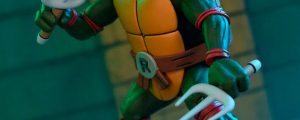 Figura Ultimate Raphael VHS Cartoon Tortugas Ninja 18cm