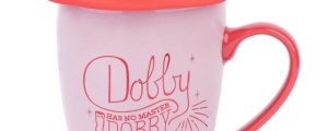 Taza premium tapa Dobby Harry Potter 350ml