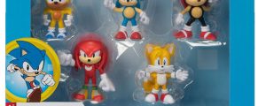 Blister 5 figuras Sonic the Hedgehog 6cm