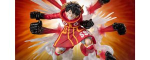 Figura S.H. Figuarts Zero Monkey D Luffy Gum Gum Hawk Gatling Extra Battle One Piece 18cm