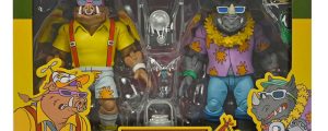 Blister 2 figuras Vacation Bebop & Rocksteady Teenage Mutant Ninja Tortugas Ninja 18cm