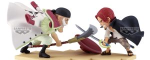 Figura Edward Newgate vs. Shanks World Collectable Log Stories One Piece 13cm