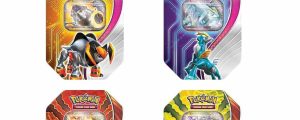 Lata cartas Destinos Paradojicos Pokemon español surtido