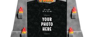 Marco de fotos Jurassic Park