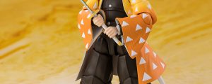 Figura S.H. Figuarts Zenitsu Agatsuma Demon Slayer Kimetsu no Yaiba 14cm