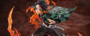 Figura Tanjiro Kamado Kyojuro Rengokus Sword Guard Demon Slayer Kimetsu no Yaiba 19,5cm
