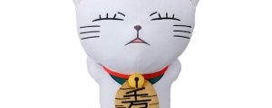 Peluche Turbo Granny Beckoning Cat Dandadan 35cm