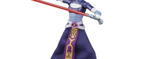Figura Asajj Ventress La Guerra de los Clones Star Wars 9,5cm
