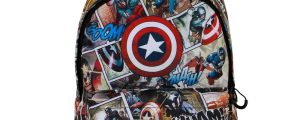 Mochila Comic Capitan America Marvel 35cm