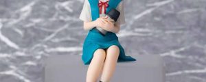 Figura PM Perching Rei Ayanami Rebuild of Evangelion 14cm