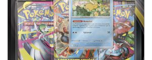 Blister cartas 3 sobres refuerzo Mega Evolucion Pokemon español