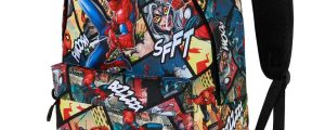 Mochila Panels Spiderman Marvel 44cm adaptable